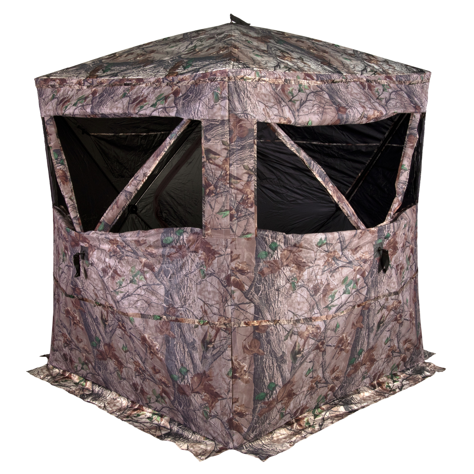 Muddy Prevue 2-Man Ground Blind - Camouflage, 53in. x 53in. Footprint, Model# MUD-PVB2